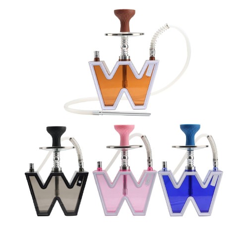 Glass shisha  for enhanced flavor